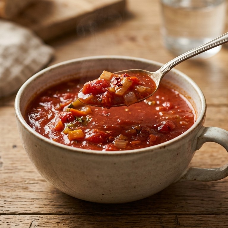 Snelle tomatensoep