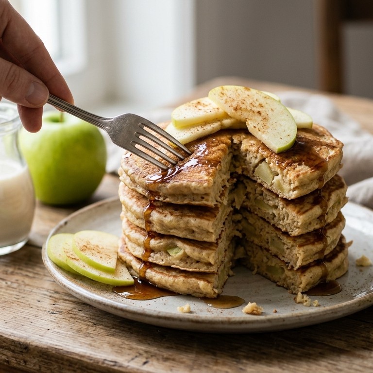 Snelle vegan-pancakes