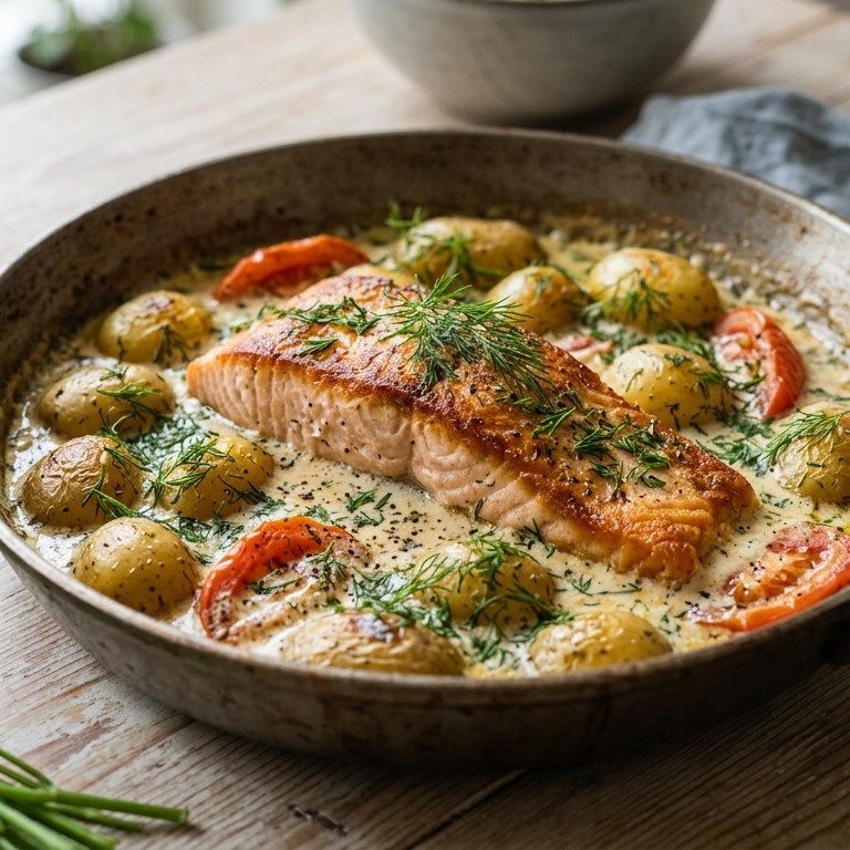 Snelle Zweedse zalm