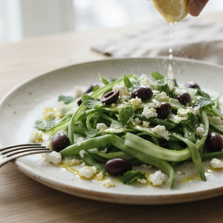 Snijbonensalade
