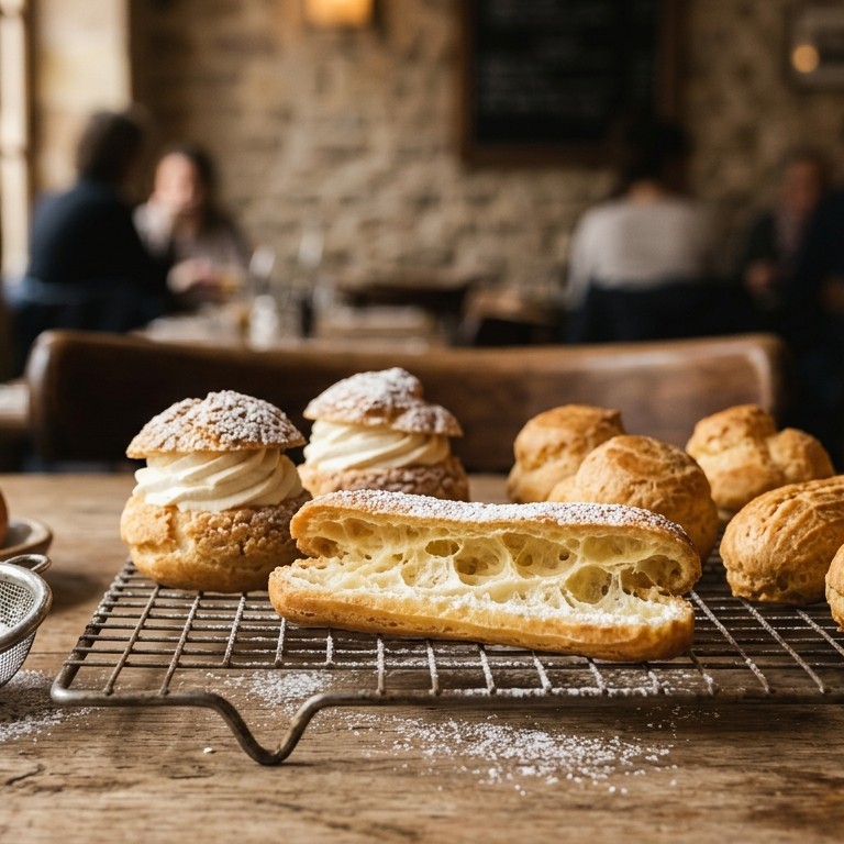 Soes of eclair