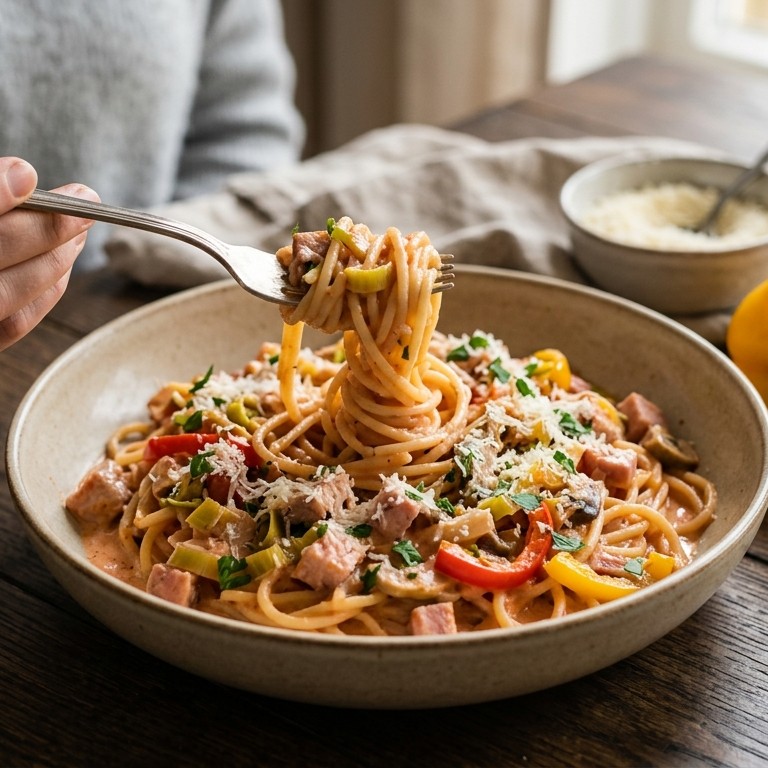 Spaghetti á la mamma