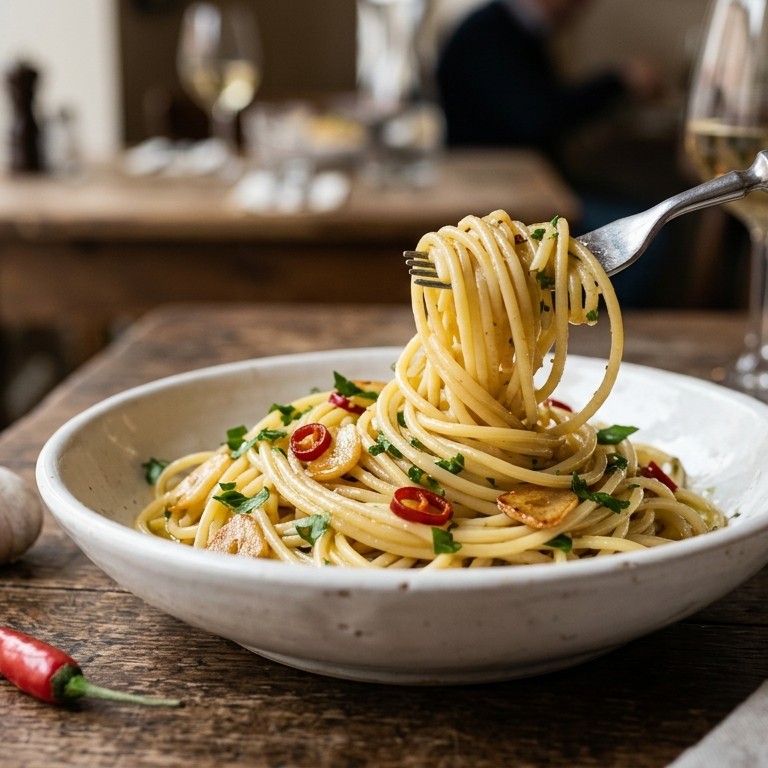 Spaghetti aglio e olio