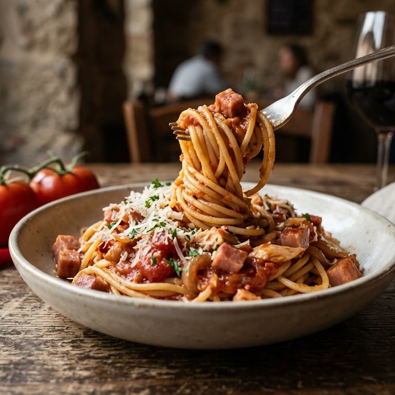 Spaghetti all Amatriciana