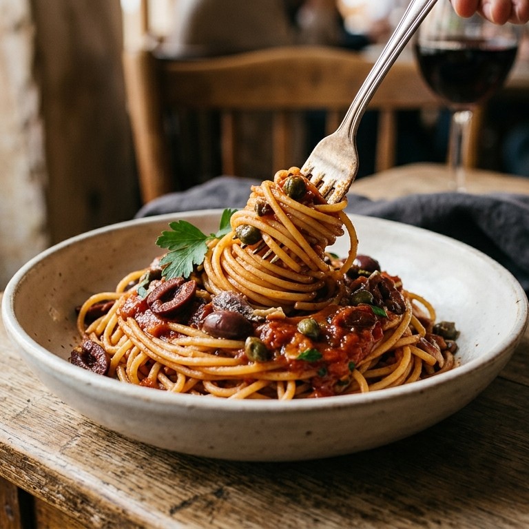 Spaghetti alla puttanesca