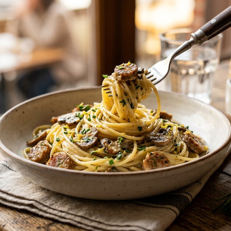 Spaghetti limone