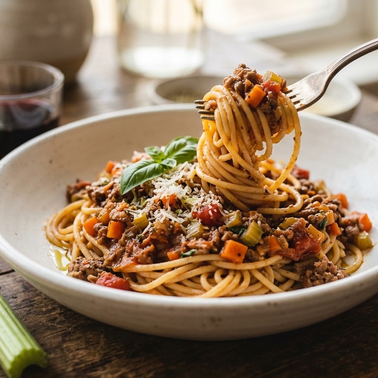 Spaghetti met verse spaghettisaus