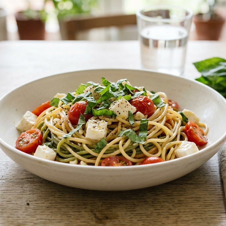Spaghetti rood-wit-groen