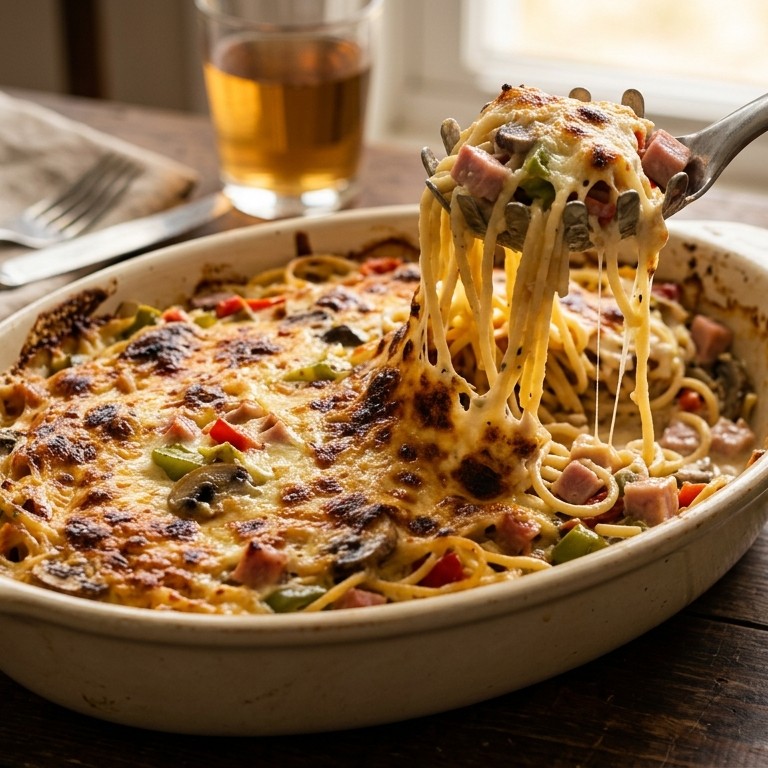 Spaghetti uit de oven