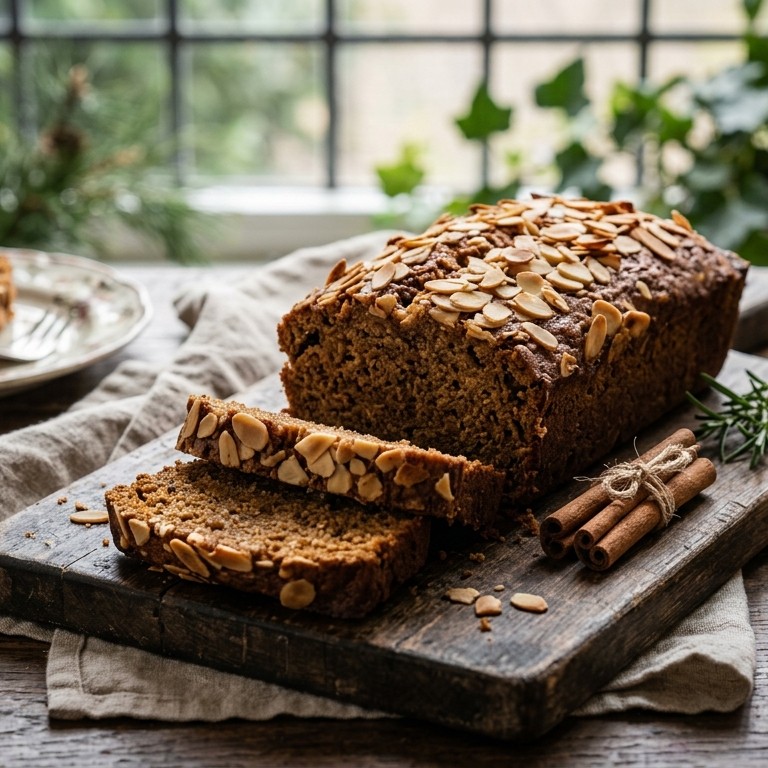 Speculaas cake met amandelen