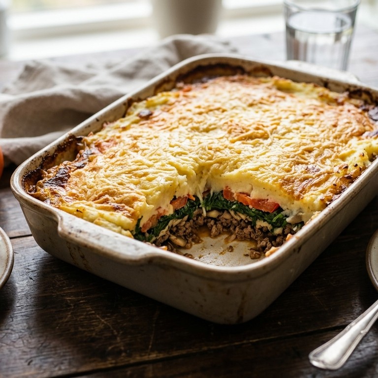Spinazie ovenschotel
