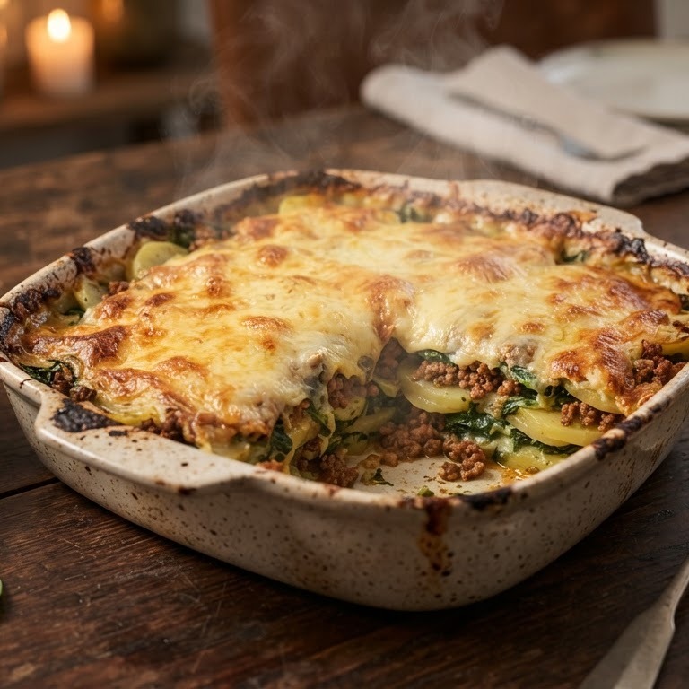 Spinazie ovenschotel