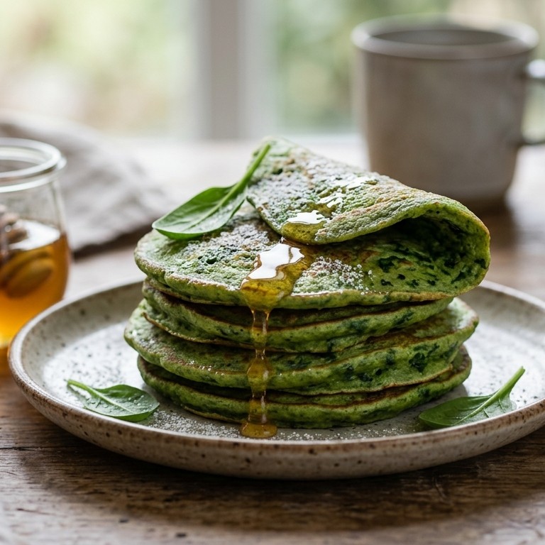 Spinazie pannenkoekjes