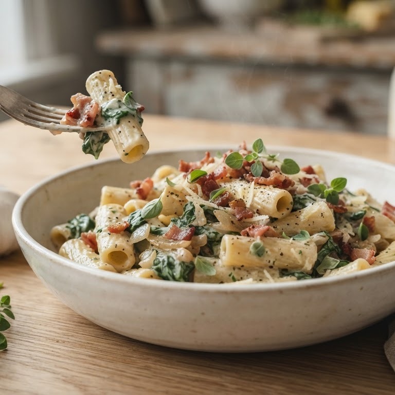 Spinazie pasta