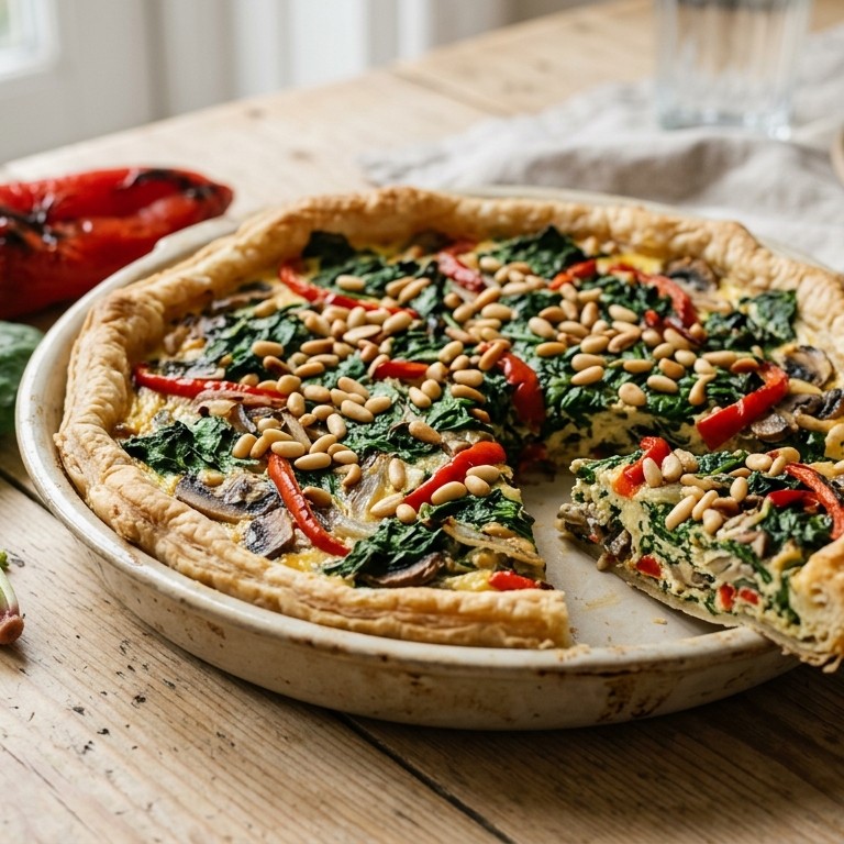 Spinazie-quiche