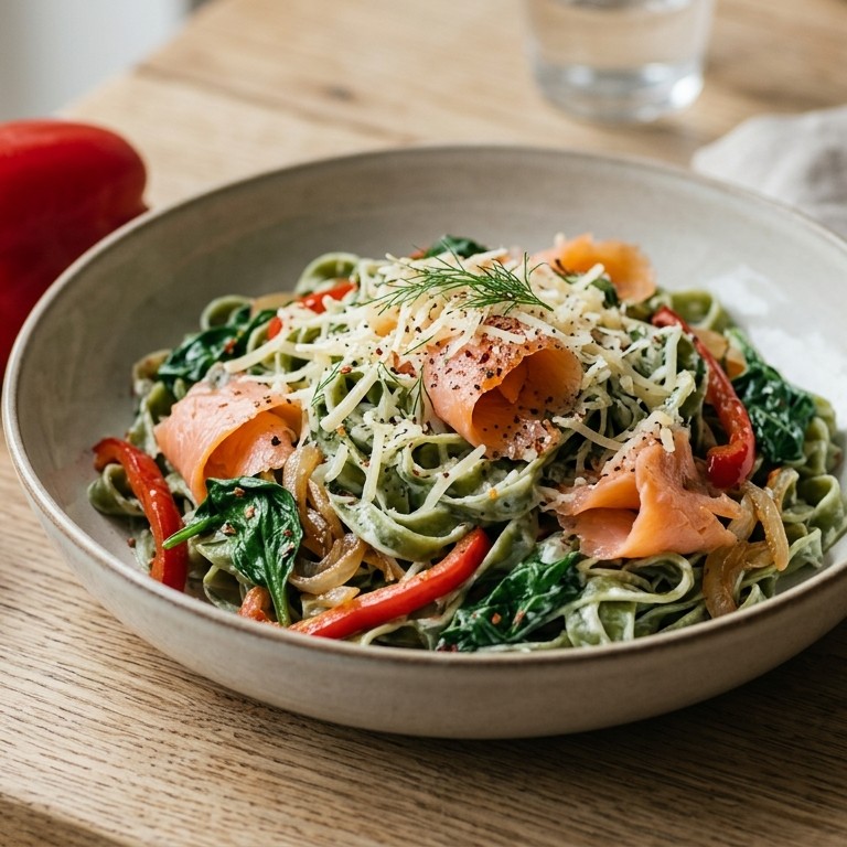 Spinazie tagliatelle