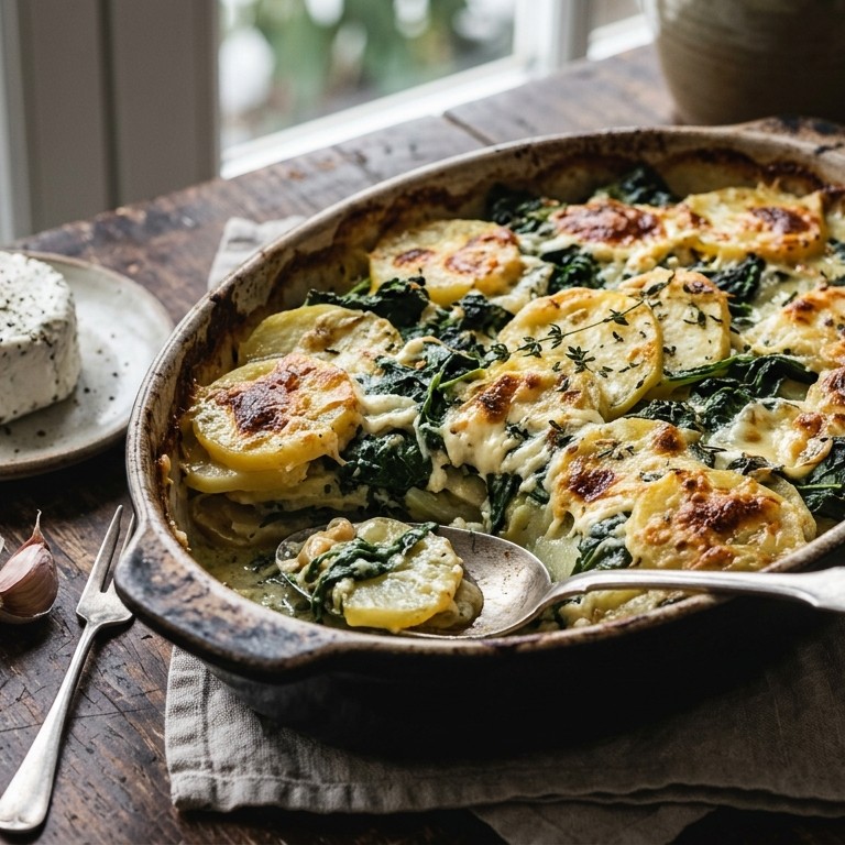 Spinaziegratin