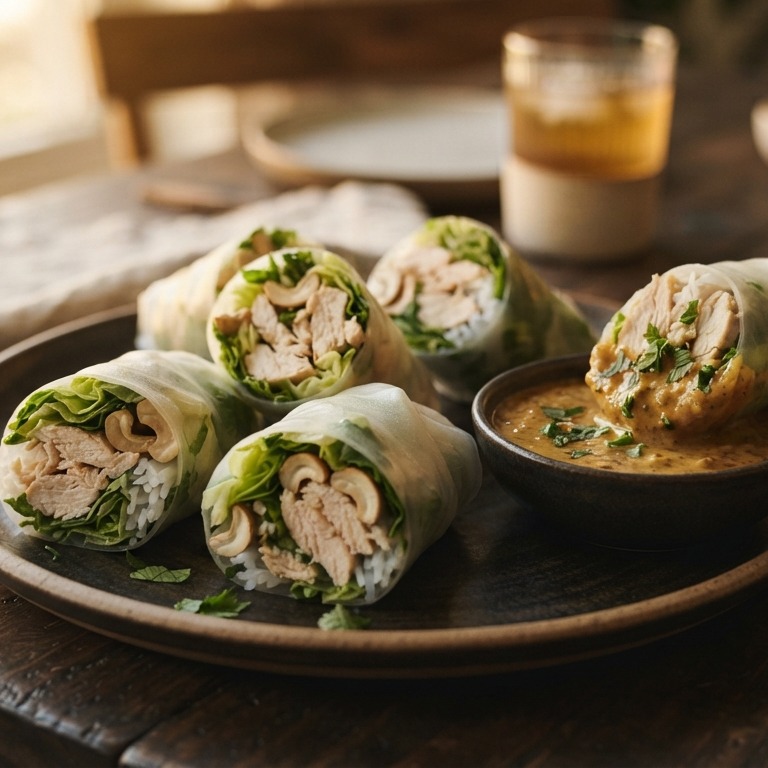 Springrolls met kip
