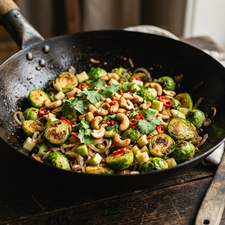 Spruitjes uit de wok