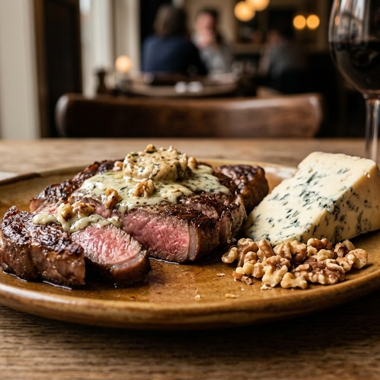Stilton steaks
