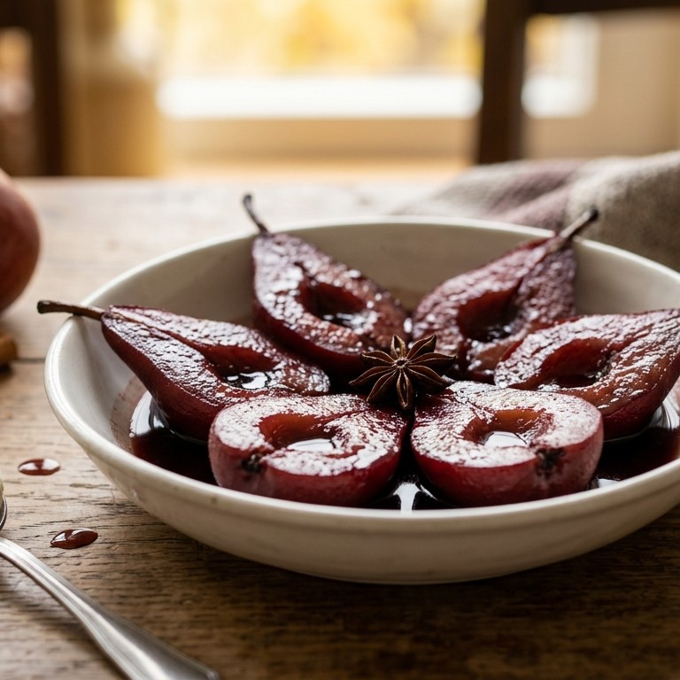 Stoofpeertjes uit de slowcooker