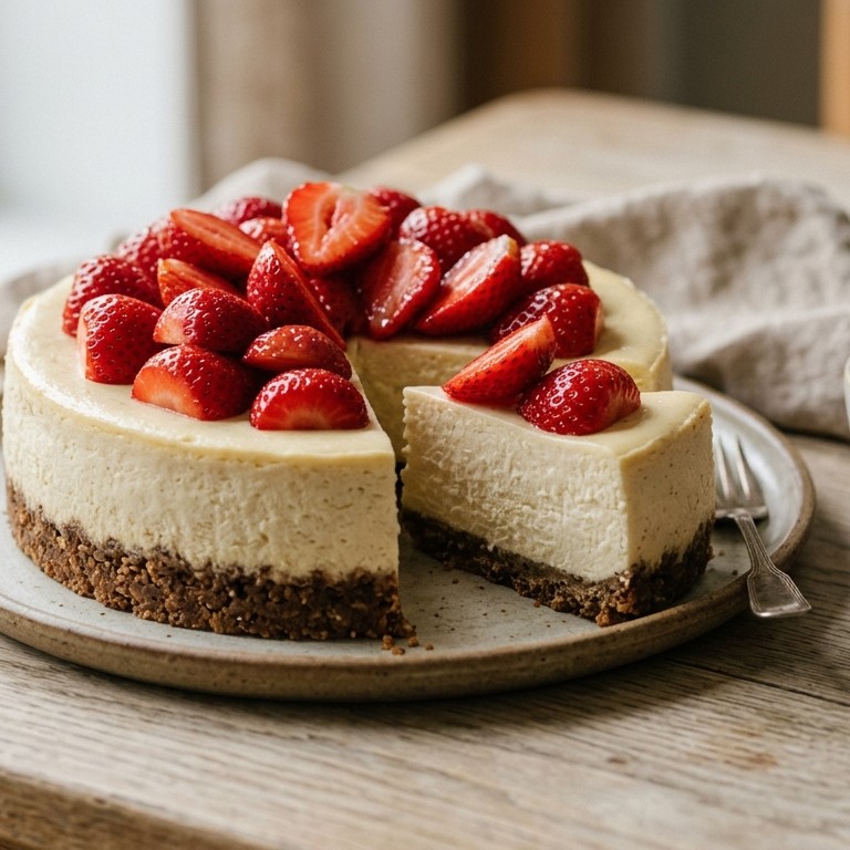 Strawberry-Cheese cake