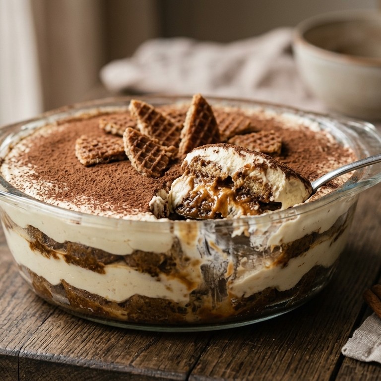 Stroopwafeltiramisu