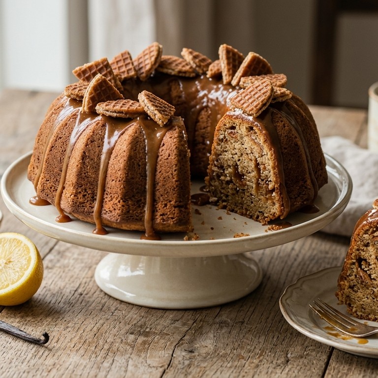 Stroopwafeltulbandcake