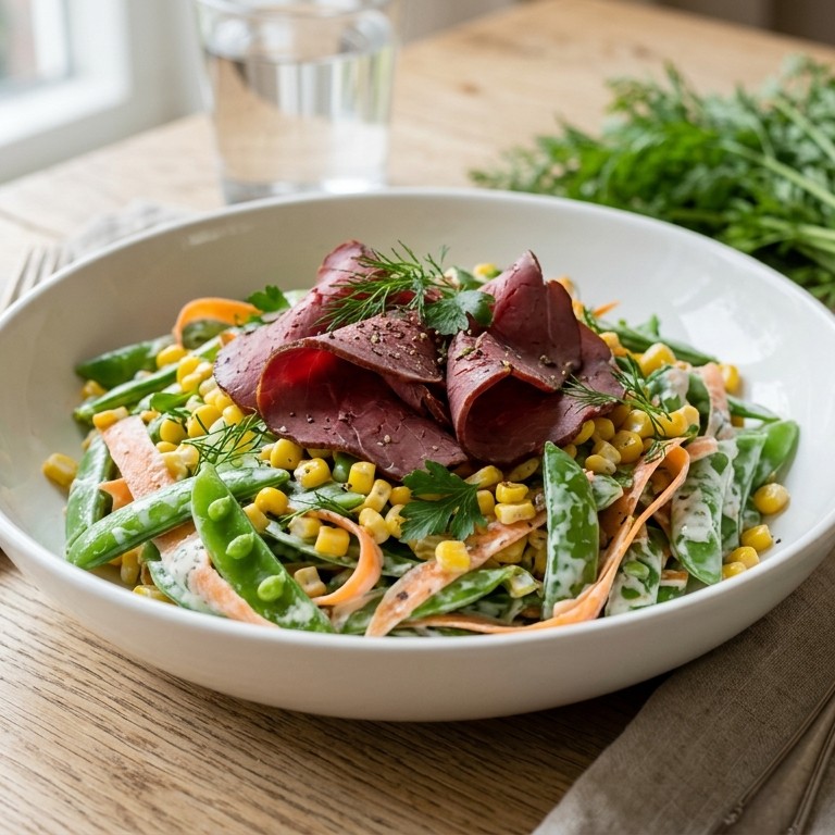 Sugar-snaps-salade