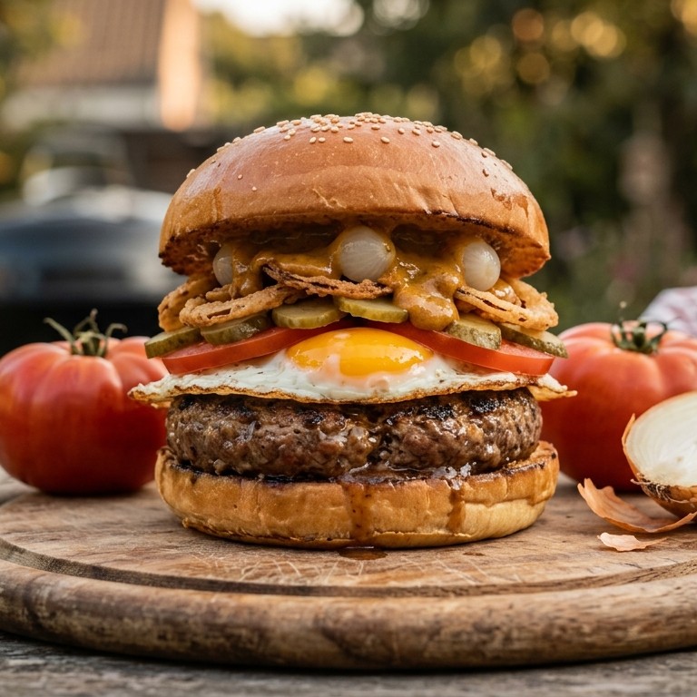 Super hamburger