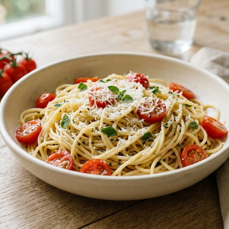 Super snelle spaghetti met oregano