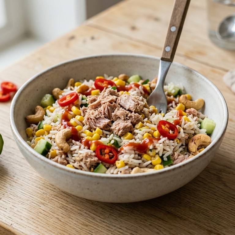 Supersnelle (studenten) maaltijdsalade