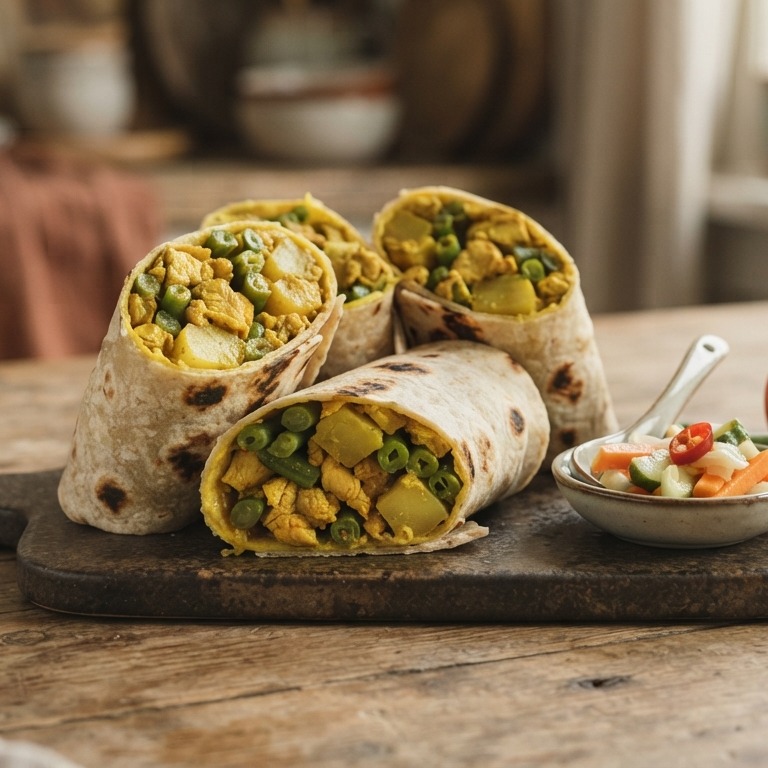Surinaamse boontjeswraps