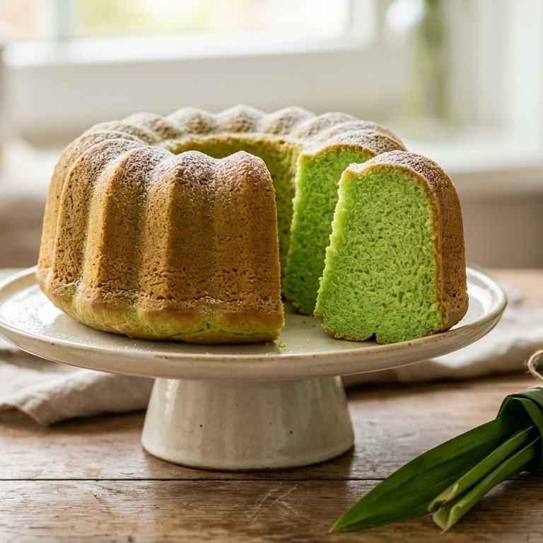 Surinaamse cake (Pandan cake)
