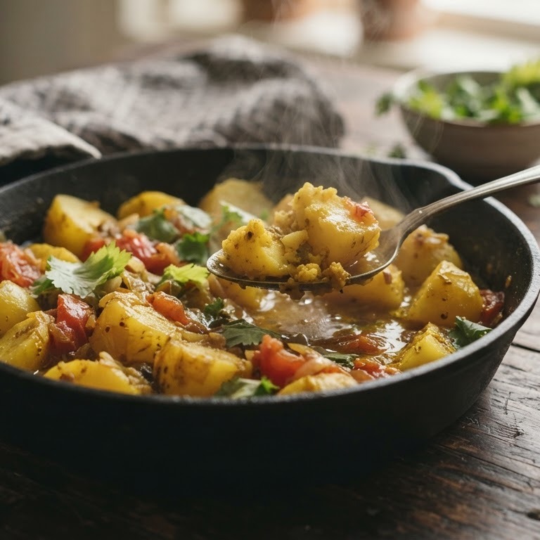 Surinaamse kerrieaardappelen