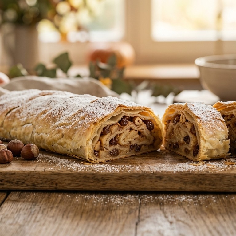Taart Apfelstrudel uit Duitsland