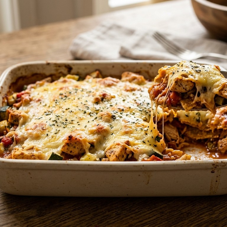 Tacogratin met kip