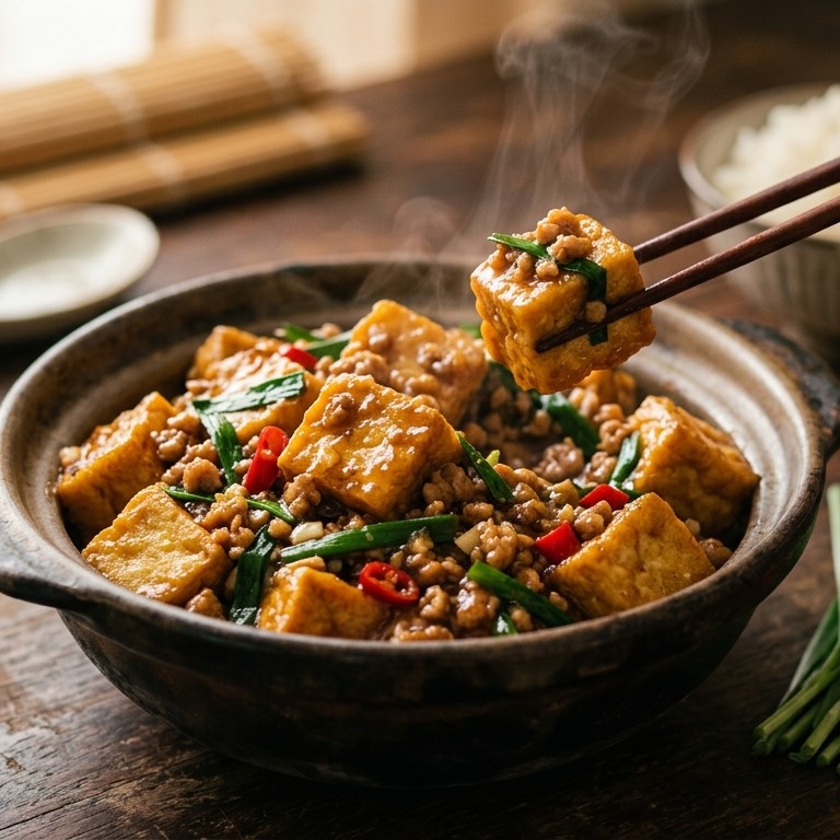 Tahu/Gehakt schotel
