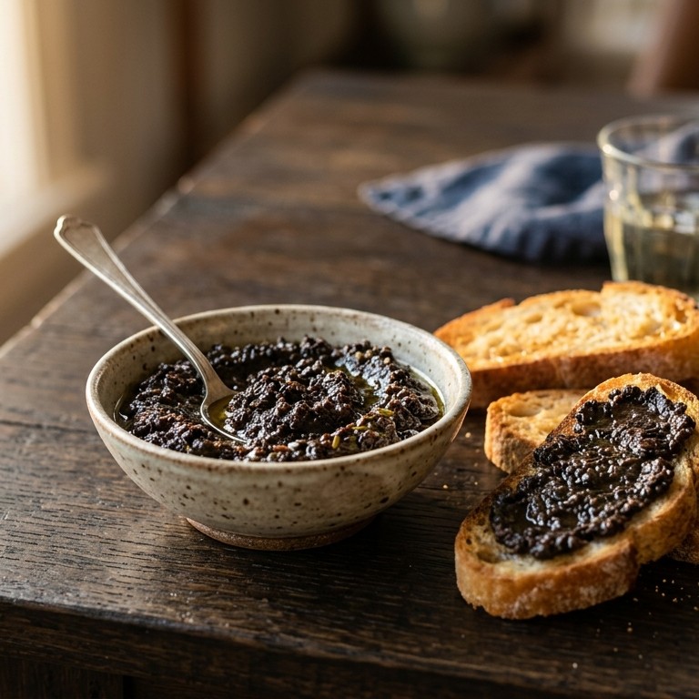 Tapenade  met zwarte olijven