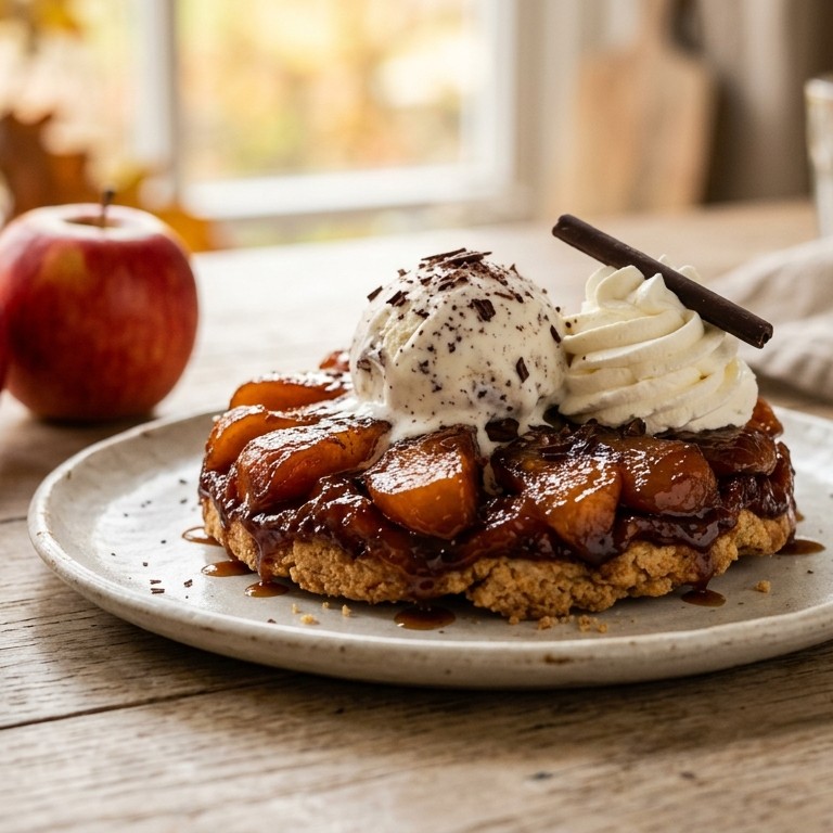 Tarte tatin maar dan anders