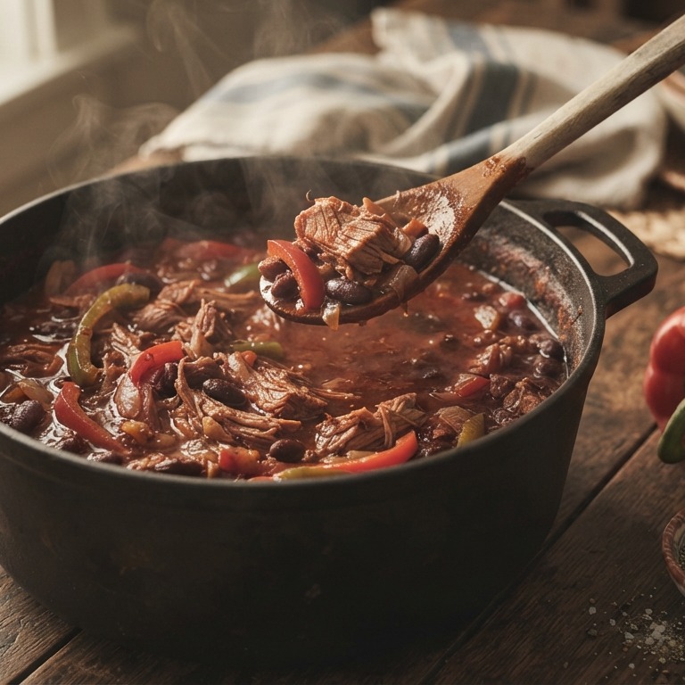 Tex-mex chili met hamlappen