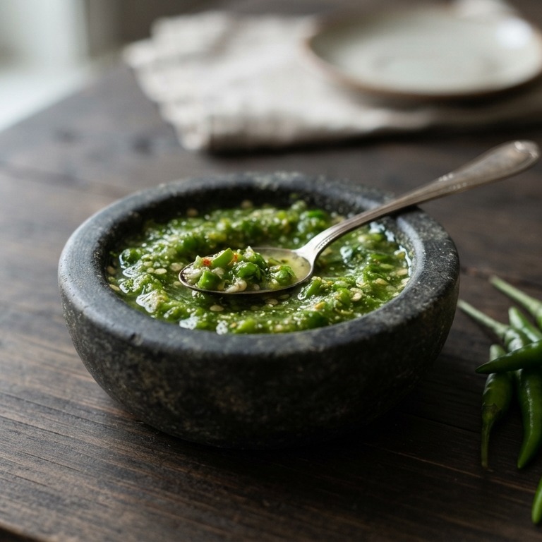 Thaise Groene Pepersaus