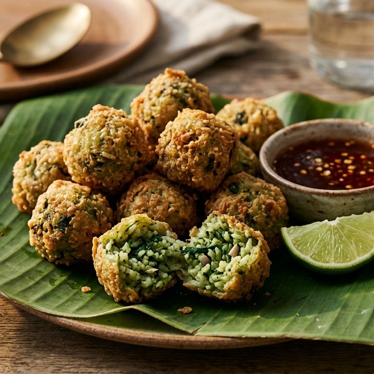 Thaise rijstballetjes