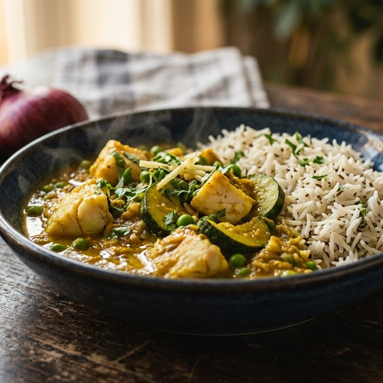 Tilapia curry