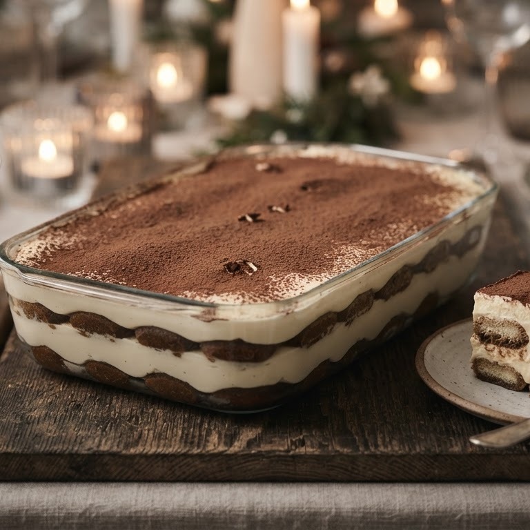 Tiramisu zonder alcohol