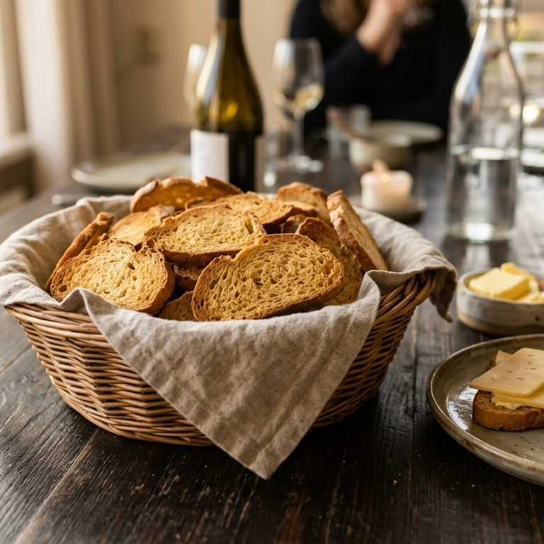 Toastjes toasten