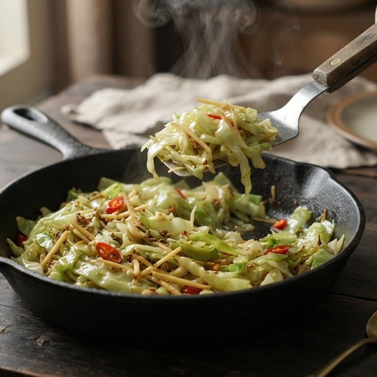 Toemis koebis (Licht gekruide groene kool)