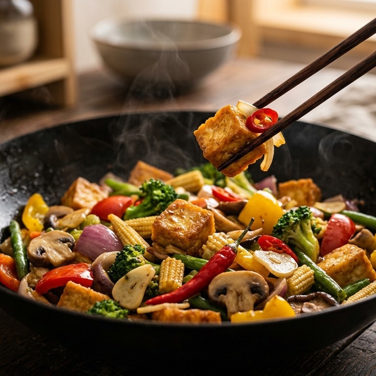 Tofu met groenten