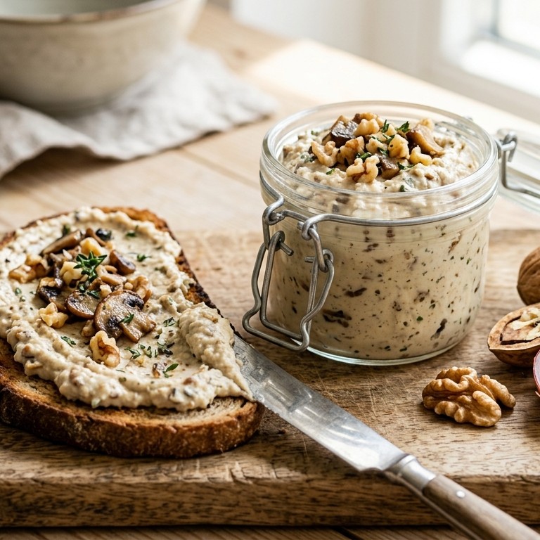 Tofuspread met champignons