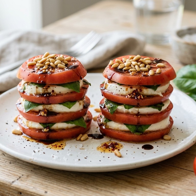 Tomaat-mozarella torentjes